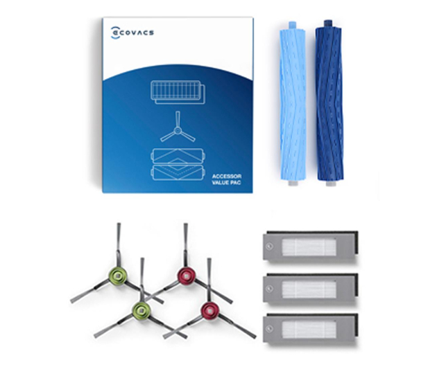ECOVACS Zestaw serwisowy dla serii T9 AIVI (including: 2x Main Brushes, 4x Side Brushes, 3x High Efficiency Filters) - D-KT00-2103 - 1034628 - zdjęcie